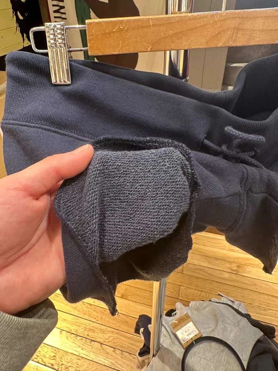 Шорты женские спортивные с завязкой хлопковые прямые короткие штаны в стиле