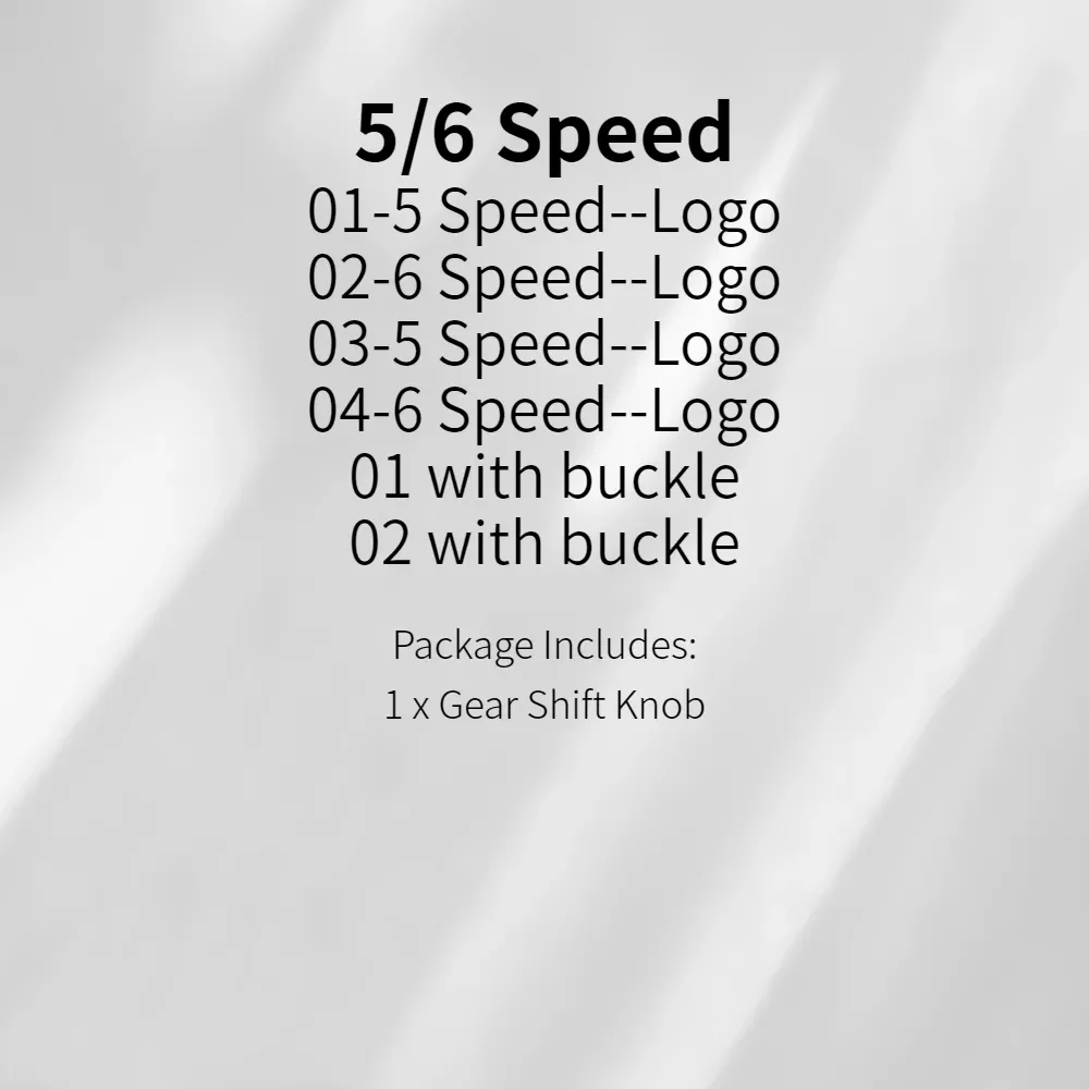 

5/6 Speed MT Gear Shift Knob Shift Stick Replacement Knob