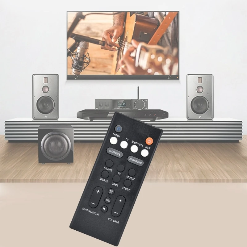 YAS-109/YAS-209 Remote Control for yamaha Home Theater  Soundbar System X3UF