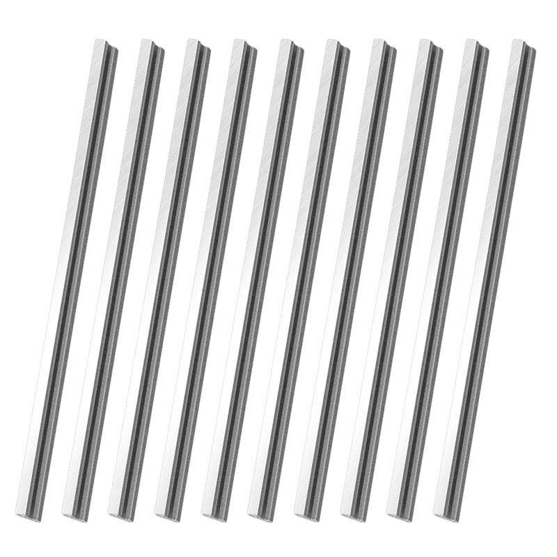 10 шт. 82 мм строгальные лезвия Реверсивные электрические в коробке из