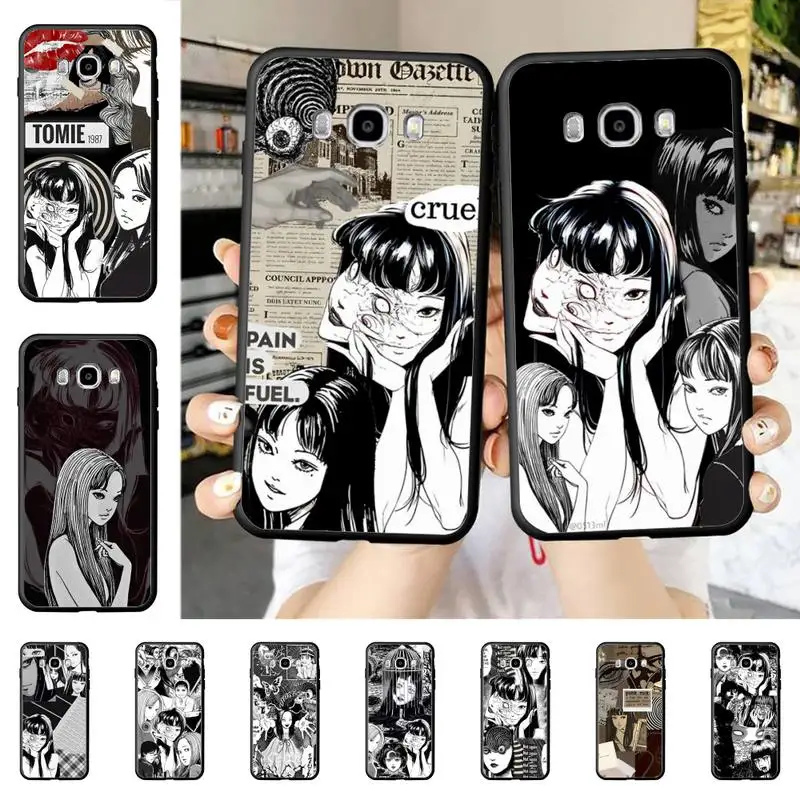 

Anime Tomie Revenge Junji Ito Horror Cartoon Phone Case for Samsung J 4 5 6 7 8 prime plus 2018 2017 2016 J7 core