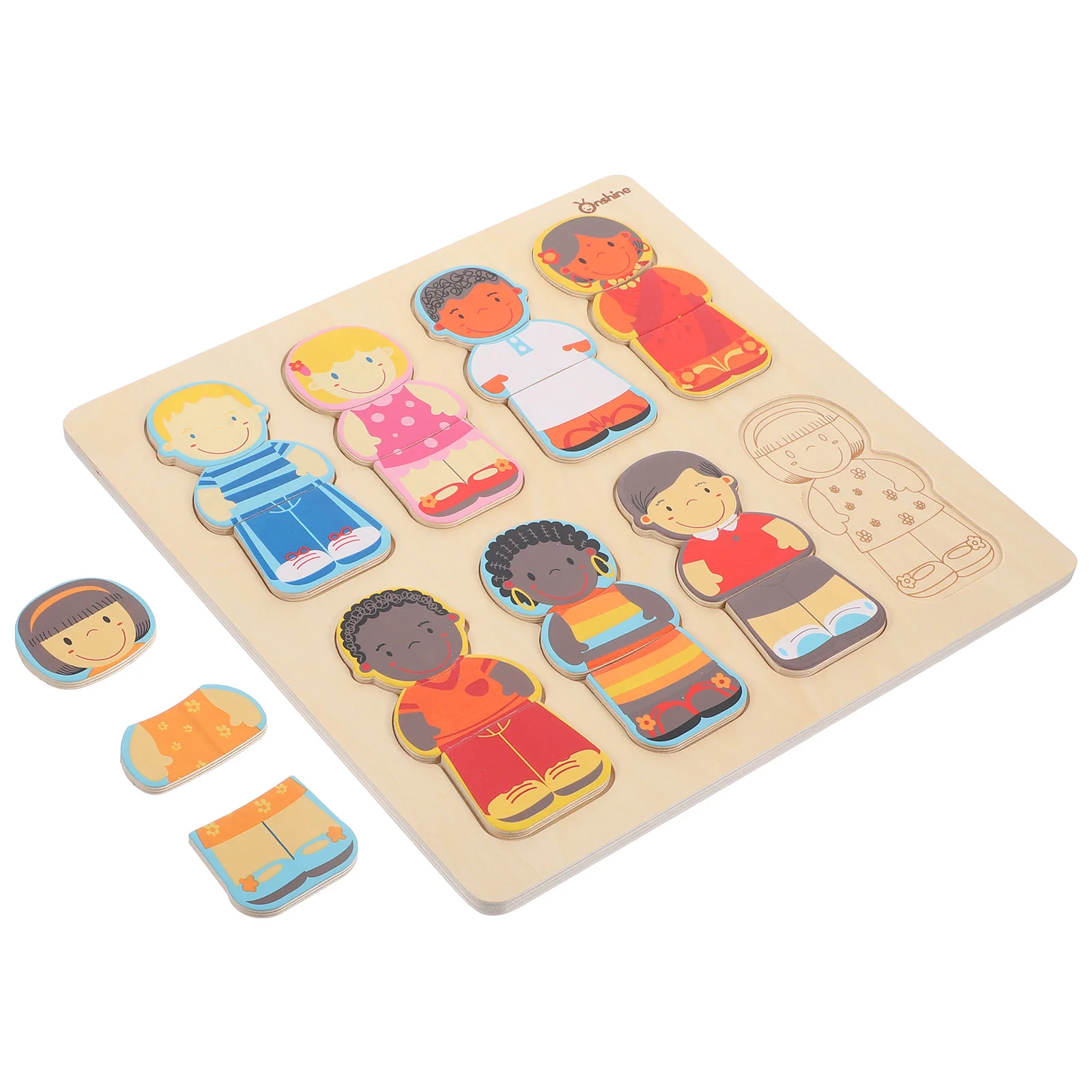 

1 set of Toddler Puzzle Learning Puzzle Preschool Puzzle Kids Boys Girls Educational Toy