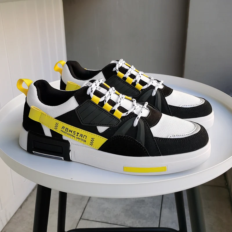 Sneakers Men Fashion Shoes Flat Slip on Vulcanize Casual Shoe Canvas Walking Running Platform Sport Shoes for Men