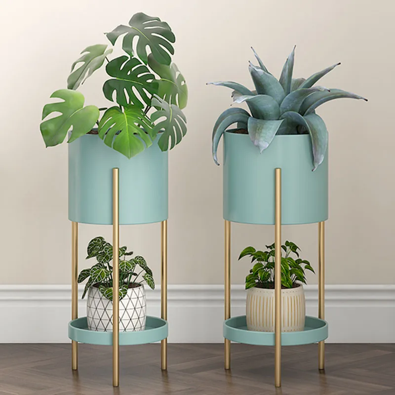 

Metal Display Organizer Flower Shelf Bracket Living Room Plants Stand Holder Indoor Storage Balkon Mobel Home Decoration