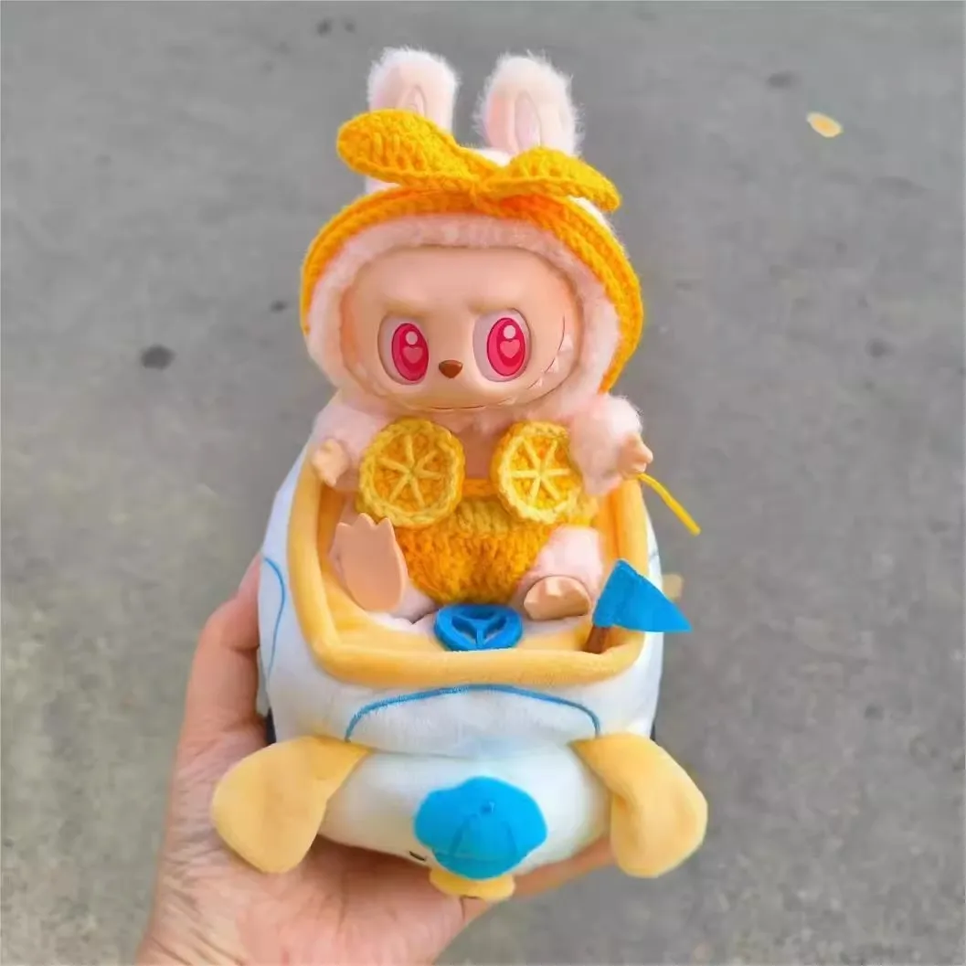 Коллекция фруктов Labubu 2 17 см бикини одежда ручной работы милая кукольная женская