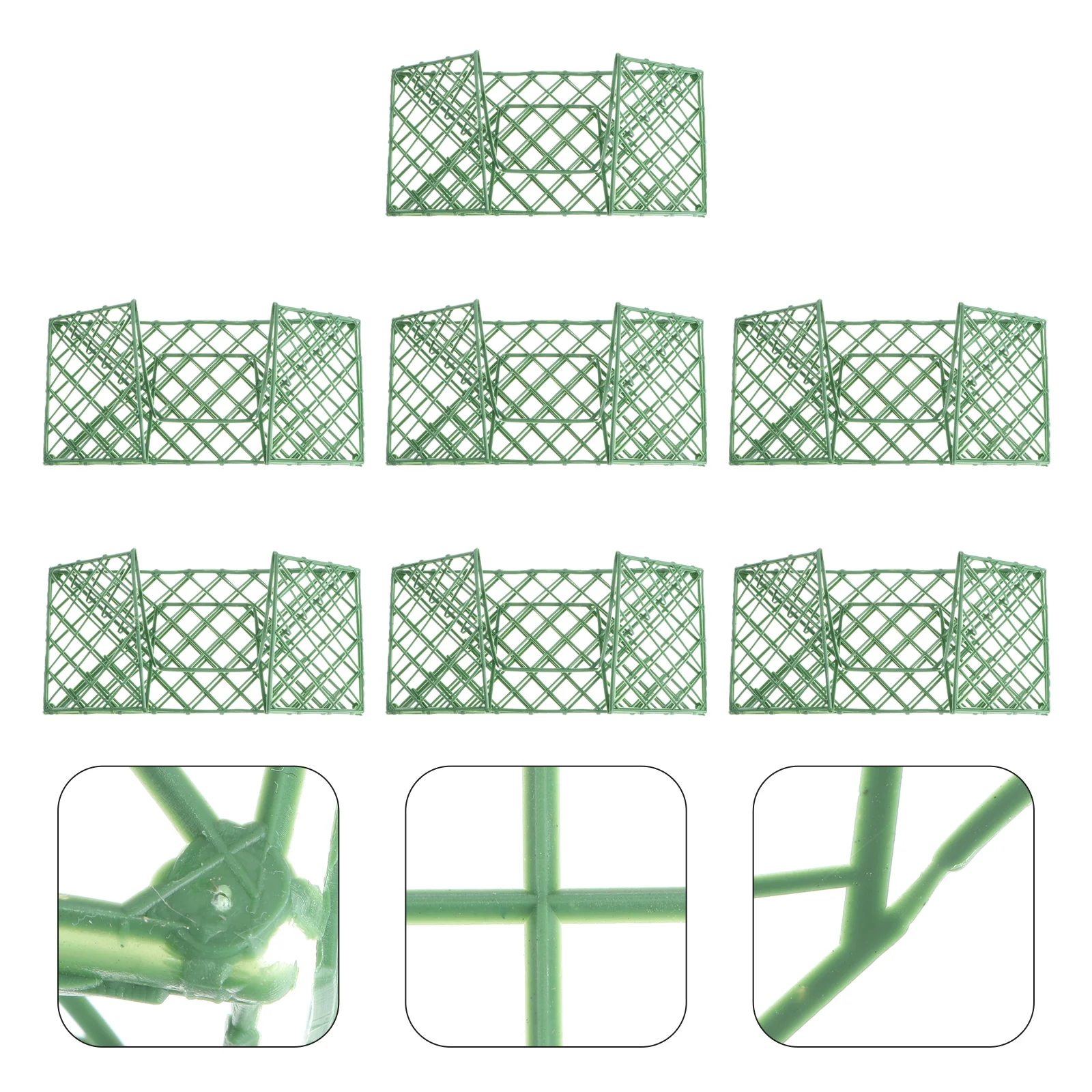 

Cage Floral Flower Foam Holder Mud Bouquet Brick Fresh Frame Arrangement Wet Flowers Grid Arranger Supplies Soil Wall Tray