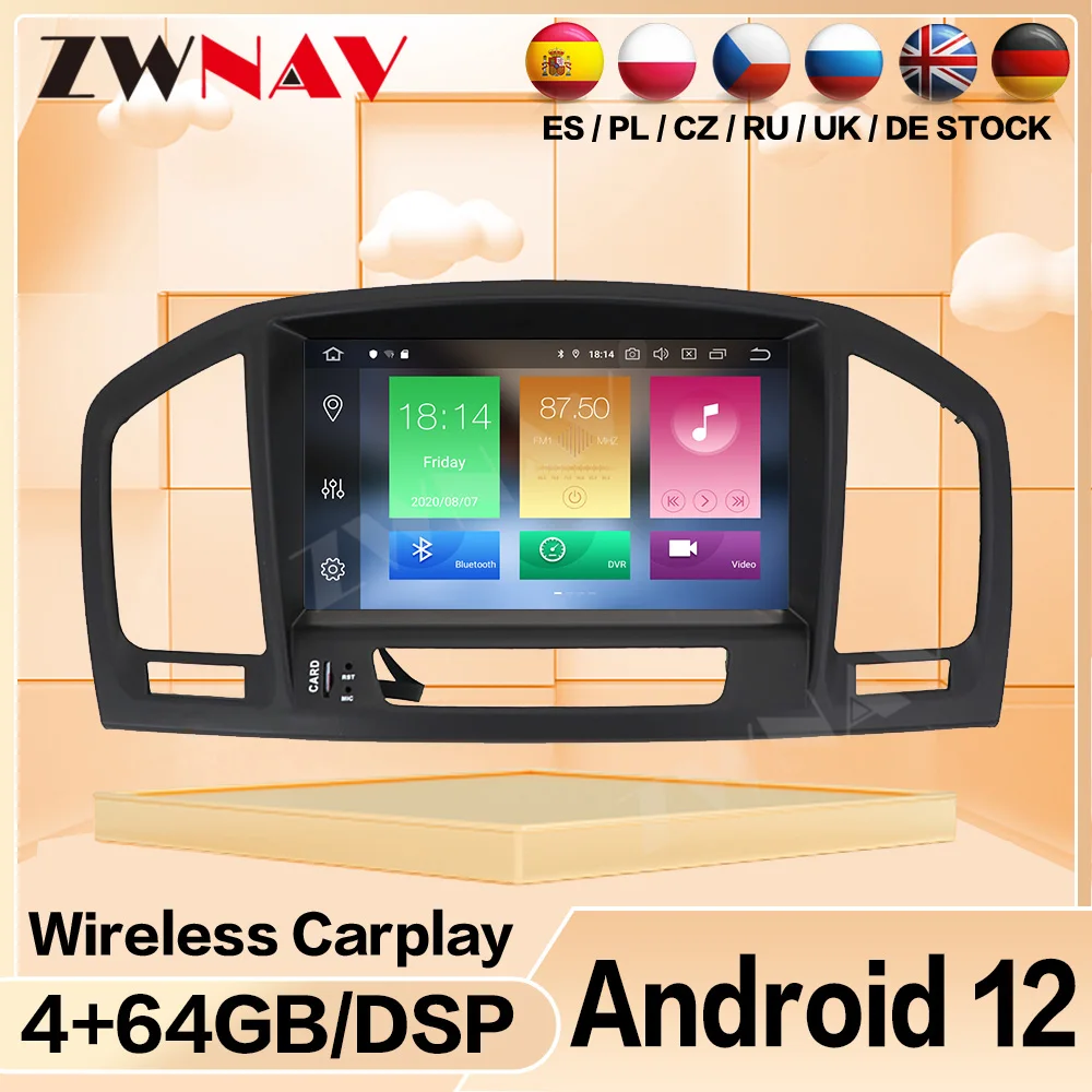 Carplay для Opel Insignia 2008 2009 2010 2011 2012 2013 радио Bluetooth Android автоэкран стерео автомобильный