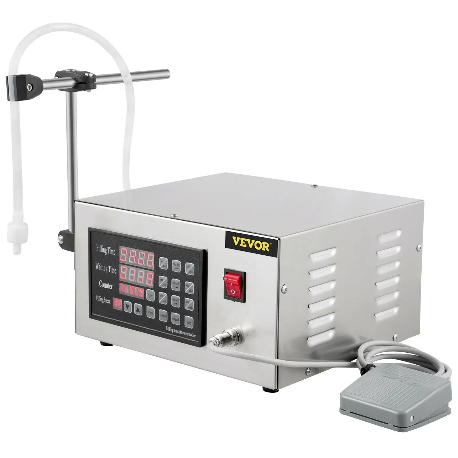 

Liquid Filling Machine Automatic Digital Control Bottle Water Filler 5-3500ml