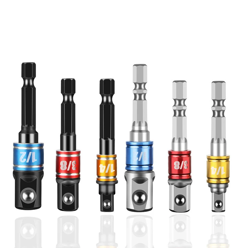 

3 шт., удлинители для дрели, с шестигранным хвостовиком на квадратный