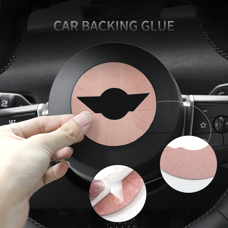 Автомобильная наклейка на руль для BMW MINI Countryman U25 Cooper J01 J05 F65 F66 F67 наклейки из