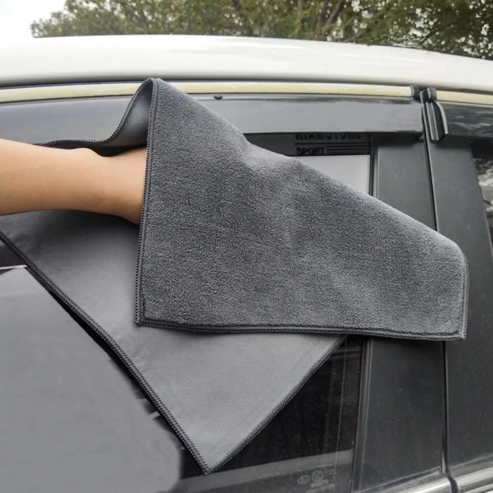 

Cleaning Towel No-Pilling Strong Water Absorption Lint-free Multifunctional Auto Detailing Car Wash Towel for Auto
