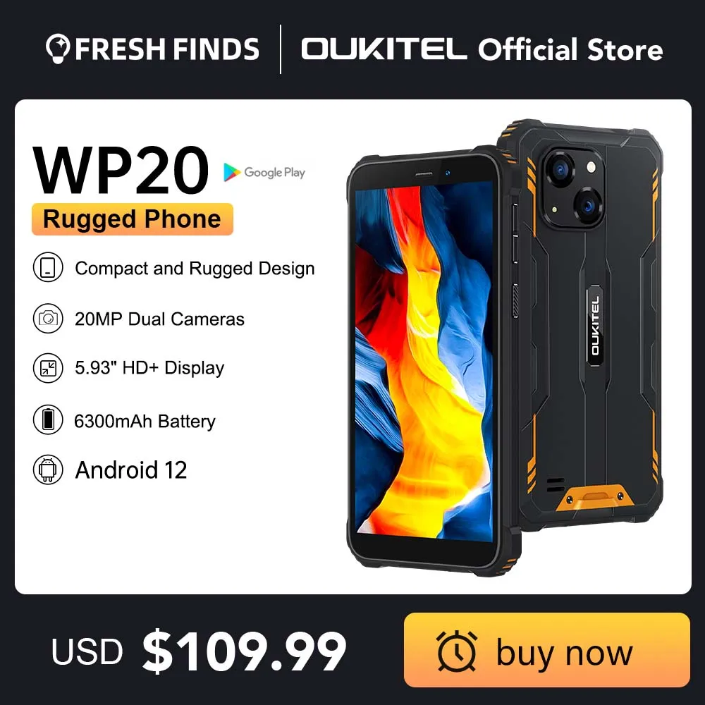 Oukitel WP20 Rugged Phone 5.93