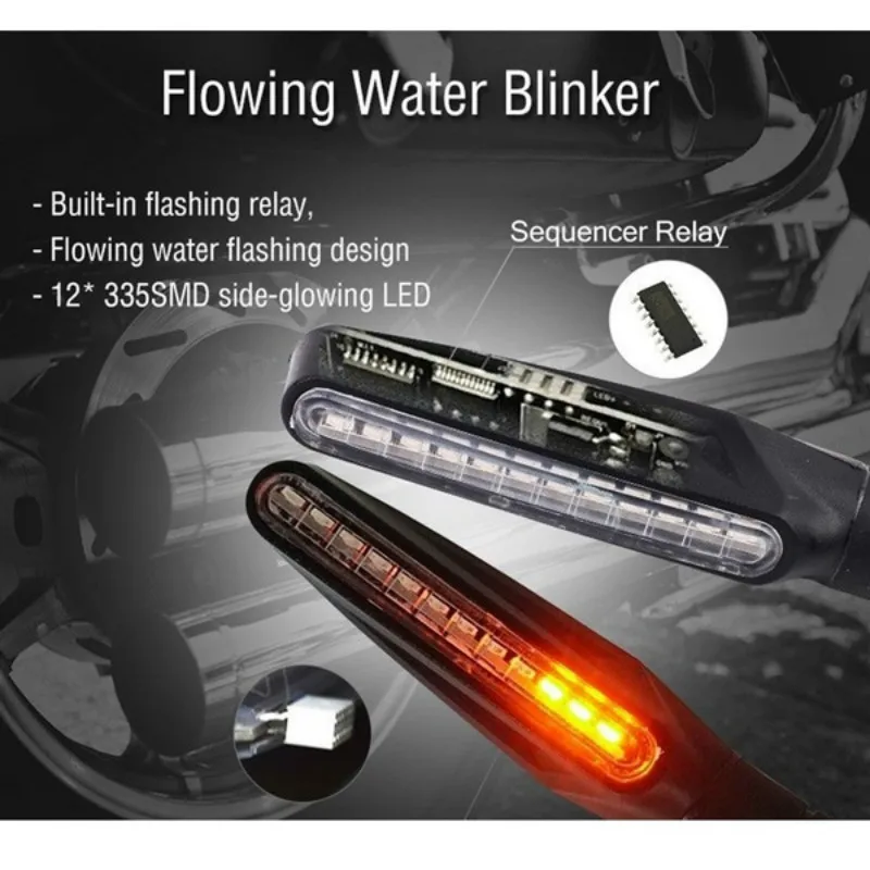 1 упаковка светодиодный индикатор поворота мотоцикла |