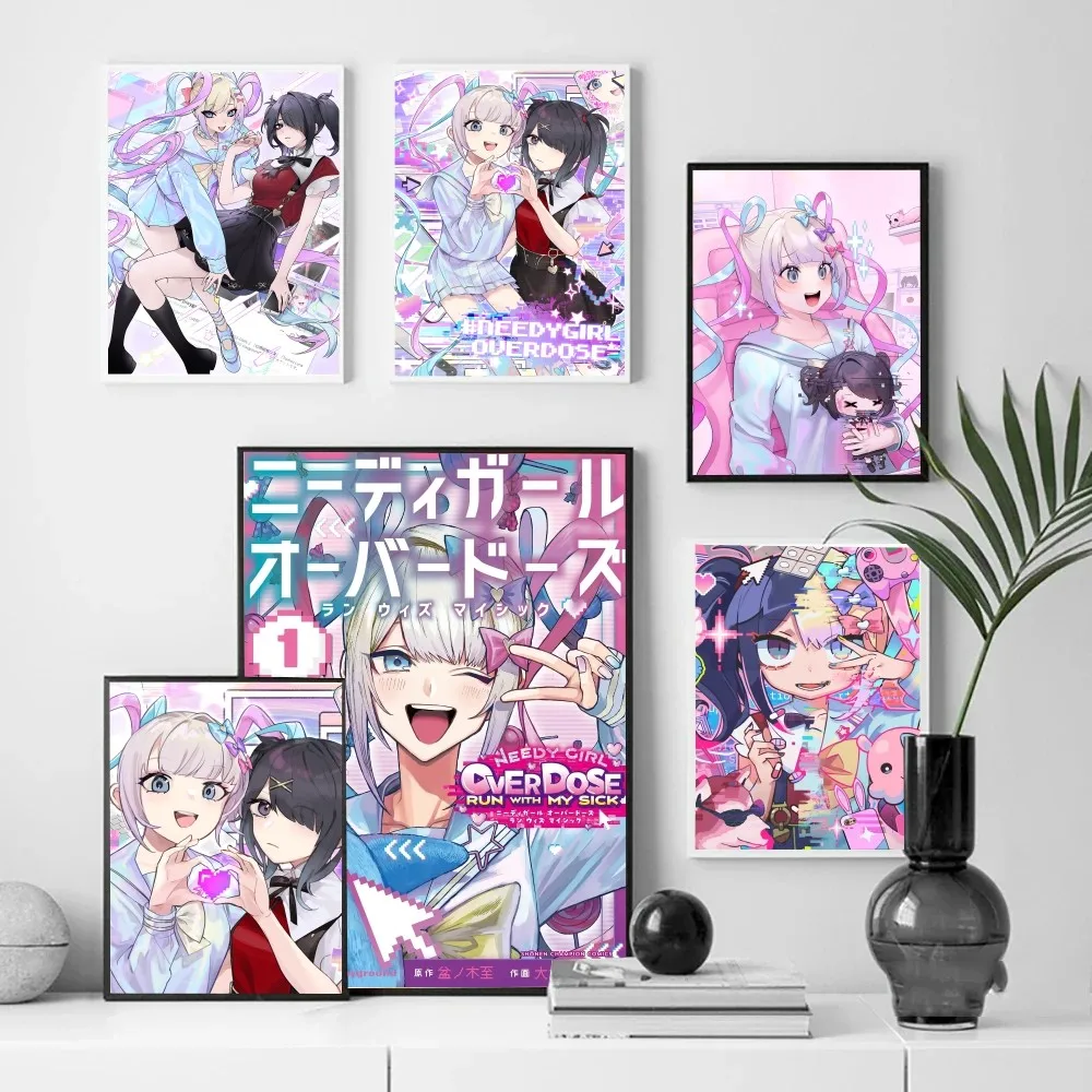 N-nefull Streamer перегрузка плакат бумажная печать для дома гостиной спальни входа бара