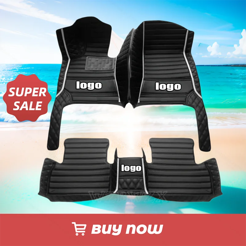 Кожаные автомобильные коврики 100% для Hummer H1 H2 2003-2009 H3