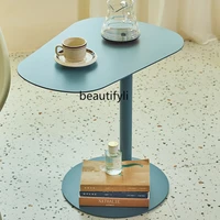 yj nordic simple iron art sofa side table ins creative side table living room mini coffee table small table