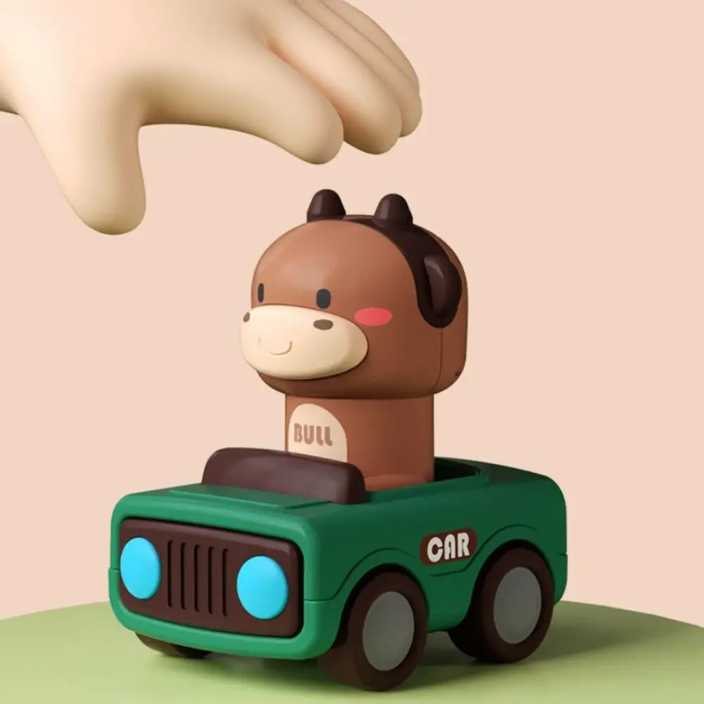 

Baby Boy Toy Vehicle Set Toddlers Child 4 Wheels Car Model Model Car Toy Vehicles Press Animal Toy Car Inertia Car Toy