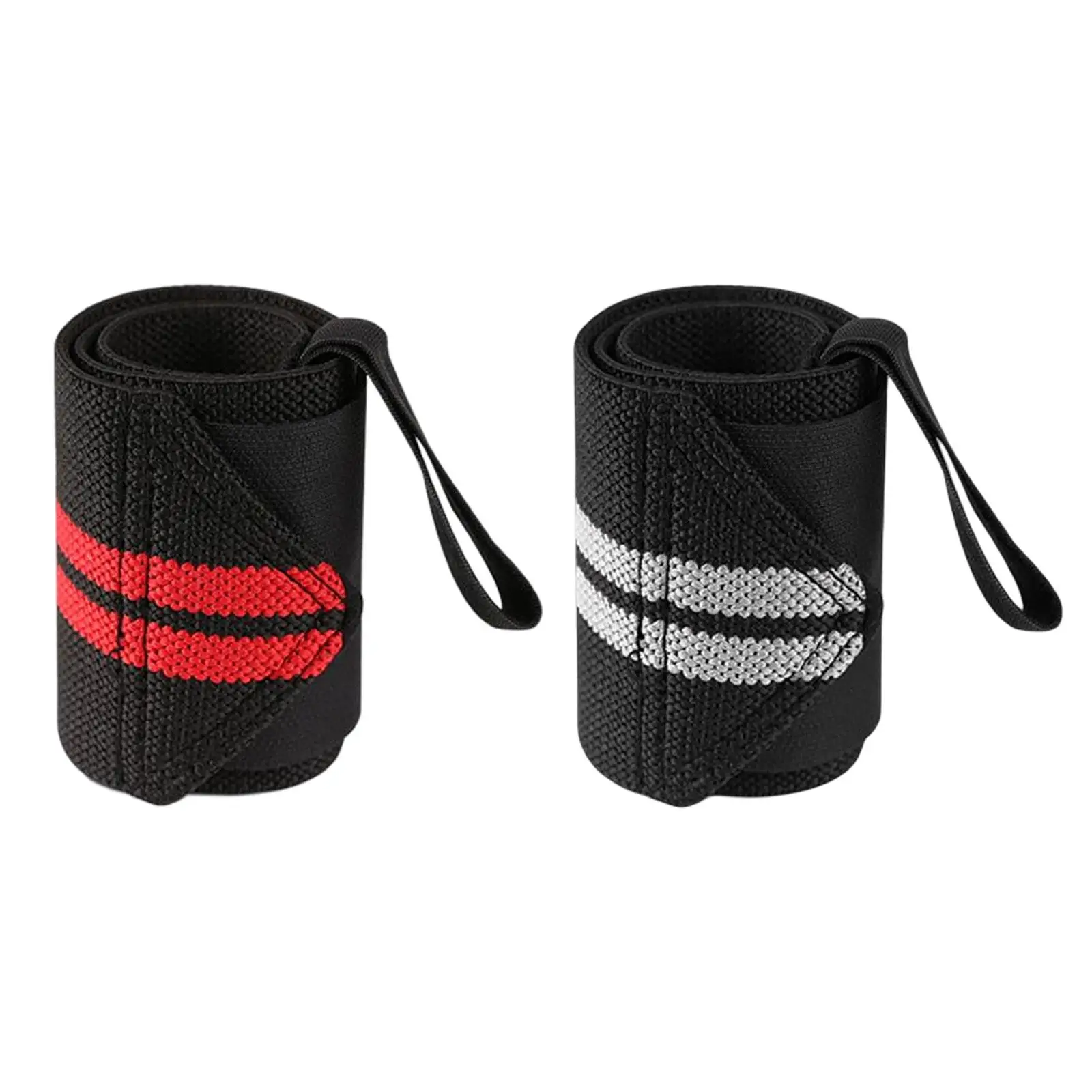 

Gym Wrist Wraps Durable Comfortable with Thumb Loop Wrist Bands for Powerlifting Strength Training Fitness Working Out