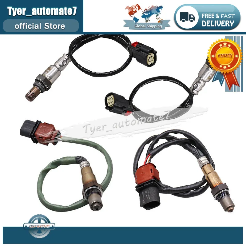 4 шт Lambda Oxygen O2 Sensor 234-5174 234-5173 234-4968 E1GA-9Y460-GA FL3Z9G444B для 2015-2017 FORD F1FA-9Y460-CA л