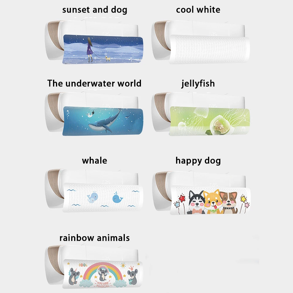 Дефлектор воздуха для кондиционера регулируемая перегородка с охлаждением на