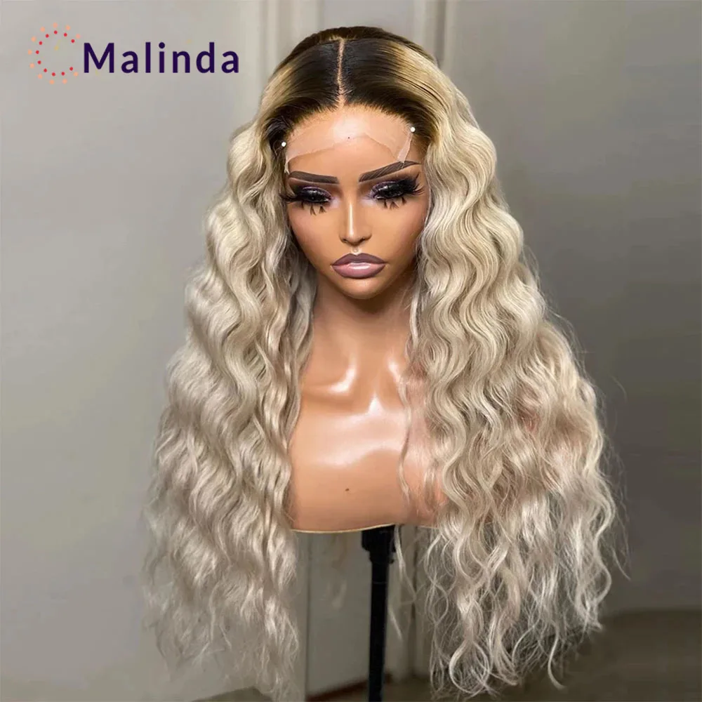 

Парик бразильский светлый длиной 30 дюймов, 13x4, 613 цветов