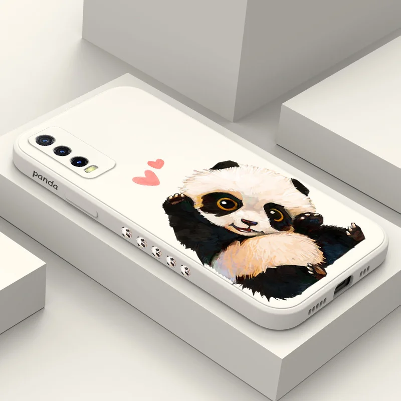 

Cute Lovely Panda Case For VIVO Y20 Y20i Y20S Y30 Y33T Y35 Y76 Y22 Y11 Y12 Y12S Y15 Y21 Y21T V25E V25 V23 V23E V21 V20 Pro 4G 5G