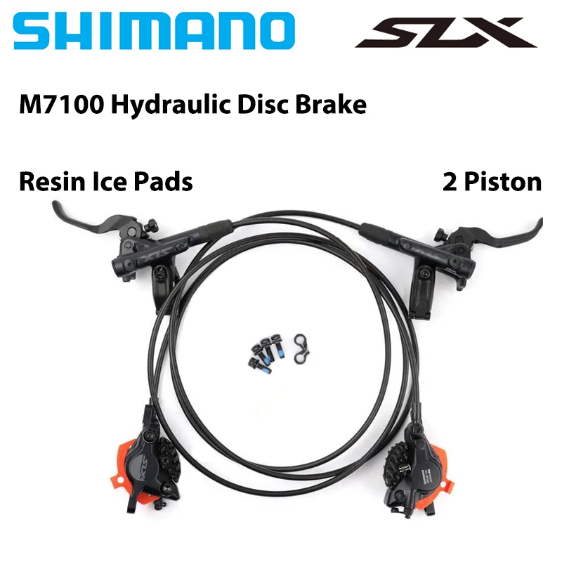 Гидравлический дисковый тормоз SHIMANO SLX M7100 для велосипедов, 2-поршневой, для МТБ (art.: 3920d4cbcd43f) - 3920d4cbcd43f