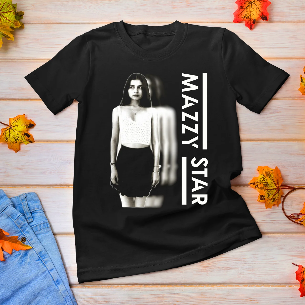 

New Rare Mazzy Star Cotton T-Shirt Tee Shirts