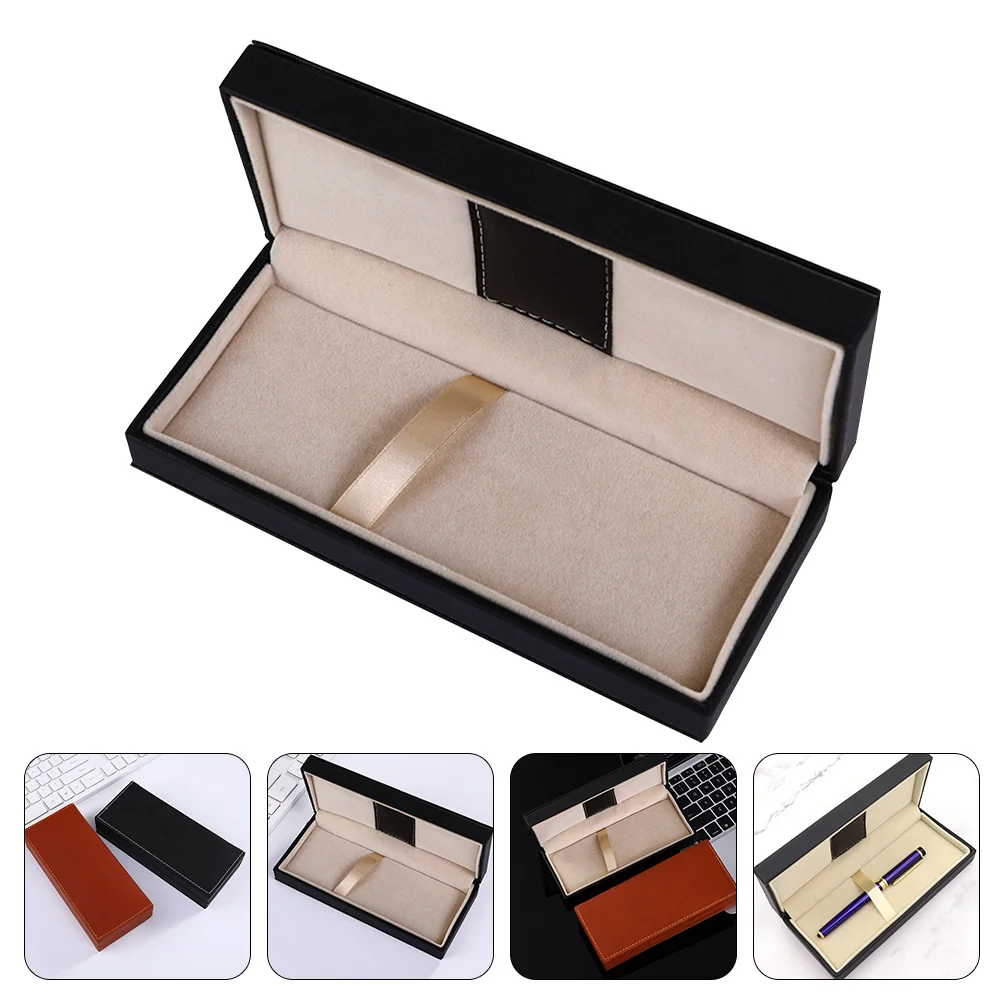 

Pen Case Box Brushes Gift Multi Holder Brush Makeuppu Compact Travelling Decorative Delicate Accessories Fountain Pocketfunction