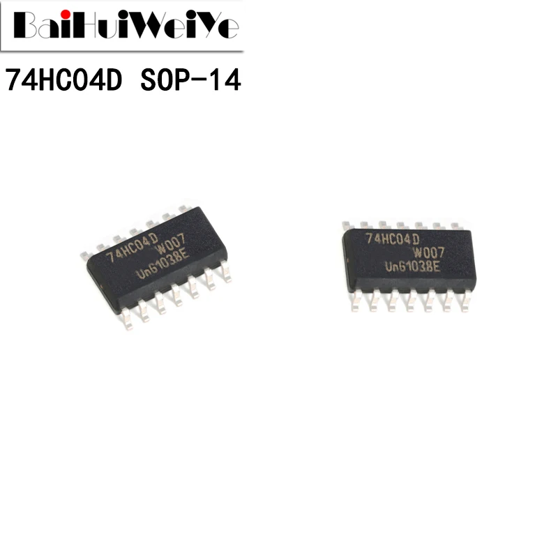 

10Pcs 74HC04D 74HC04 HC04D HC04 SOP14 SOP14 SMD Real Time Clock Module Chip IC New Original Good Quality