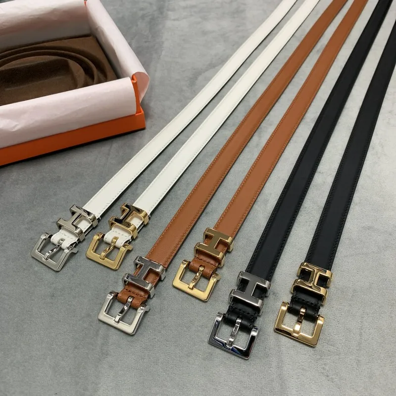 Accessories cowhide pin buckle belt versatile 2.0 women's waist strap strap head layer leather fine version leather belt