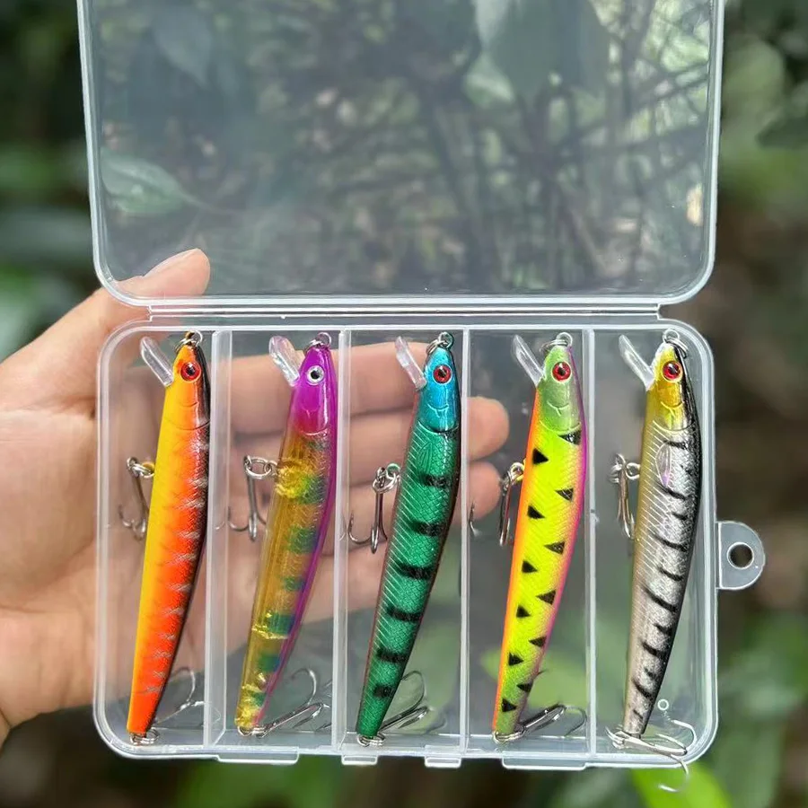 Искусственная приманка для гольяна 5 шт./кор. океанской реки рыбалки на озере