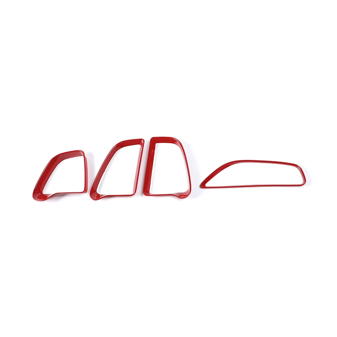 

For Challenger Center Console Air Conditioner Outlet Vent Trim Accessories for Dodge Challenger 2015-2021,Red