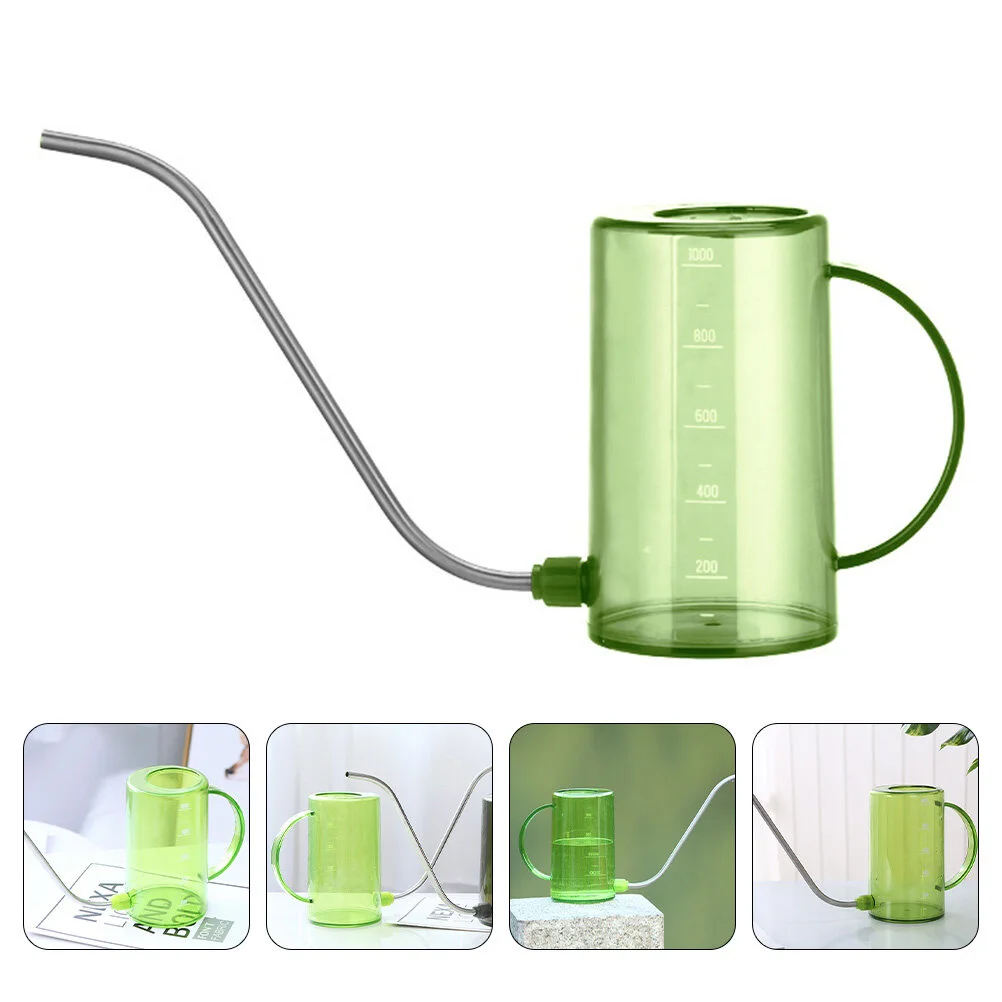 

Gardening Watering Can Sprinkled Kettle Plastic Watering Pot with Long Spout
