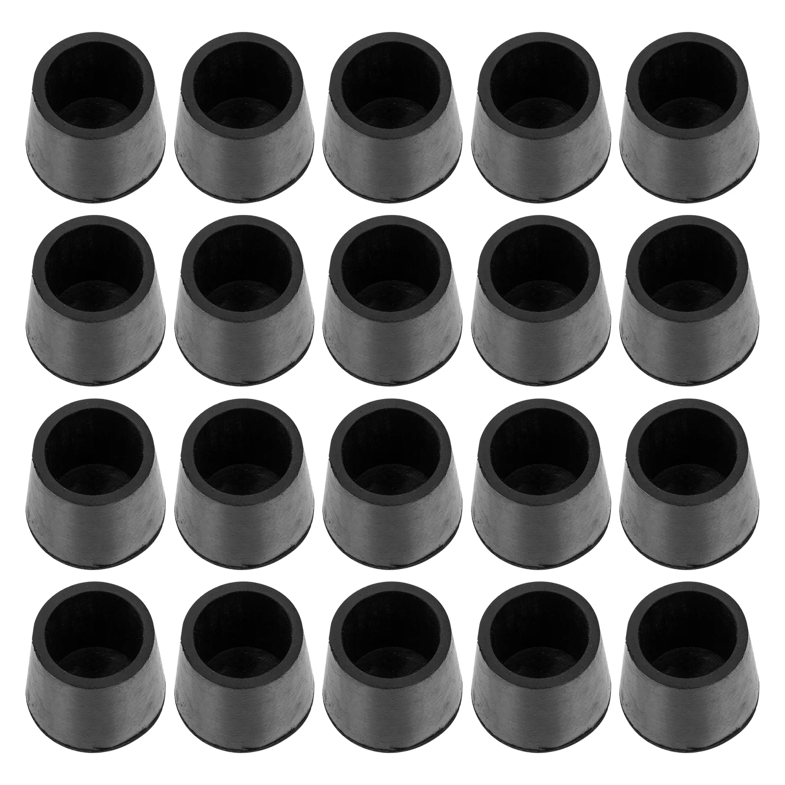 

20Pcs Anti-skid Trampoline Parts Rubber Trampoline Leg Caps Small Trampoline Leg Covers