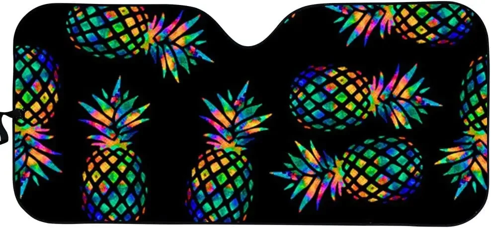 Amzbeauty модный автомобильный солнцезащитный козырек с ананасами универсальный