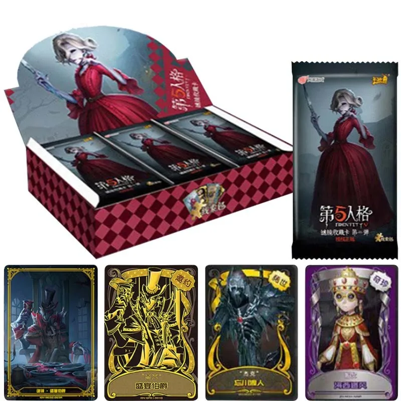 

The fifth personality 288 pieces/set Identity V card clue bag Game paper card Children's toys Girls boys collection cards Christ