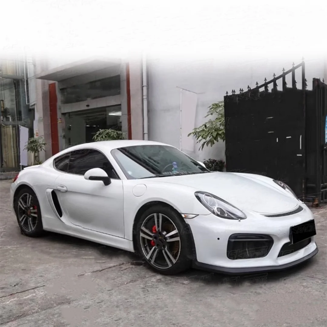 Комплект кузова для Porsche Cayman 981 модифицированный объемный стиль GT4 передний