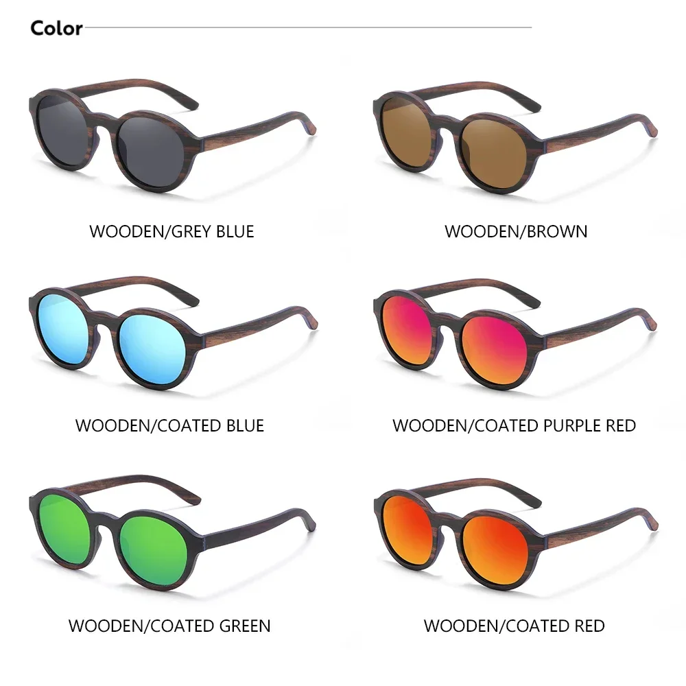 LDMZYJ солнцезащитные очки из натуральной древесины женские поляризационные