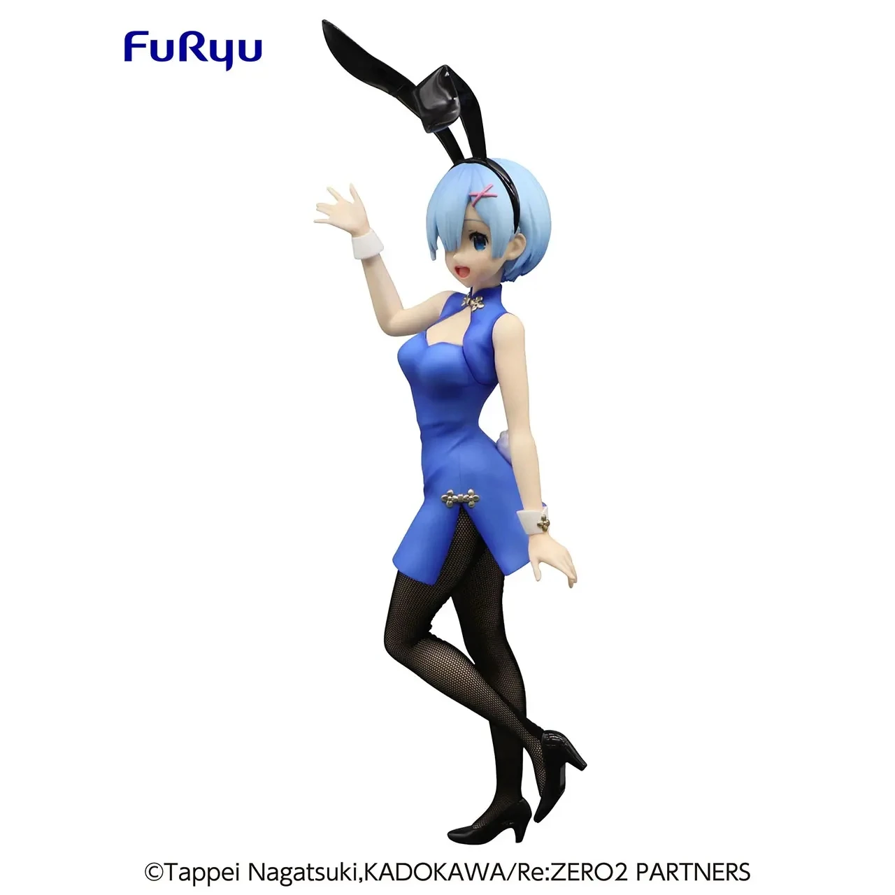 Фигурка аниме Furyu Rem Ram Bunny Re: Life A Different World From Zero Cheongsam фигурка фигурки игрушки |