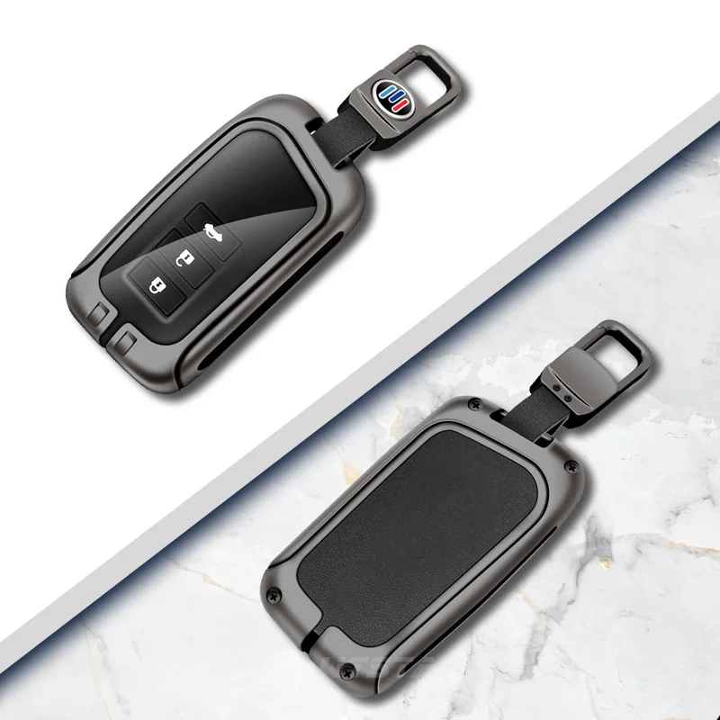 

Zinc Alloy+Leather Car Key Cover Case Shell For Lexus NX IS RX ES LS GX LX UX GS 200 260 300 350 NX200 ES300 RX350 Accessories