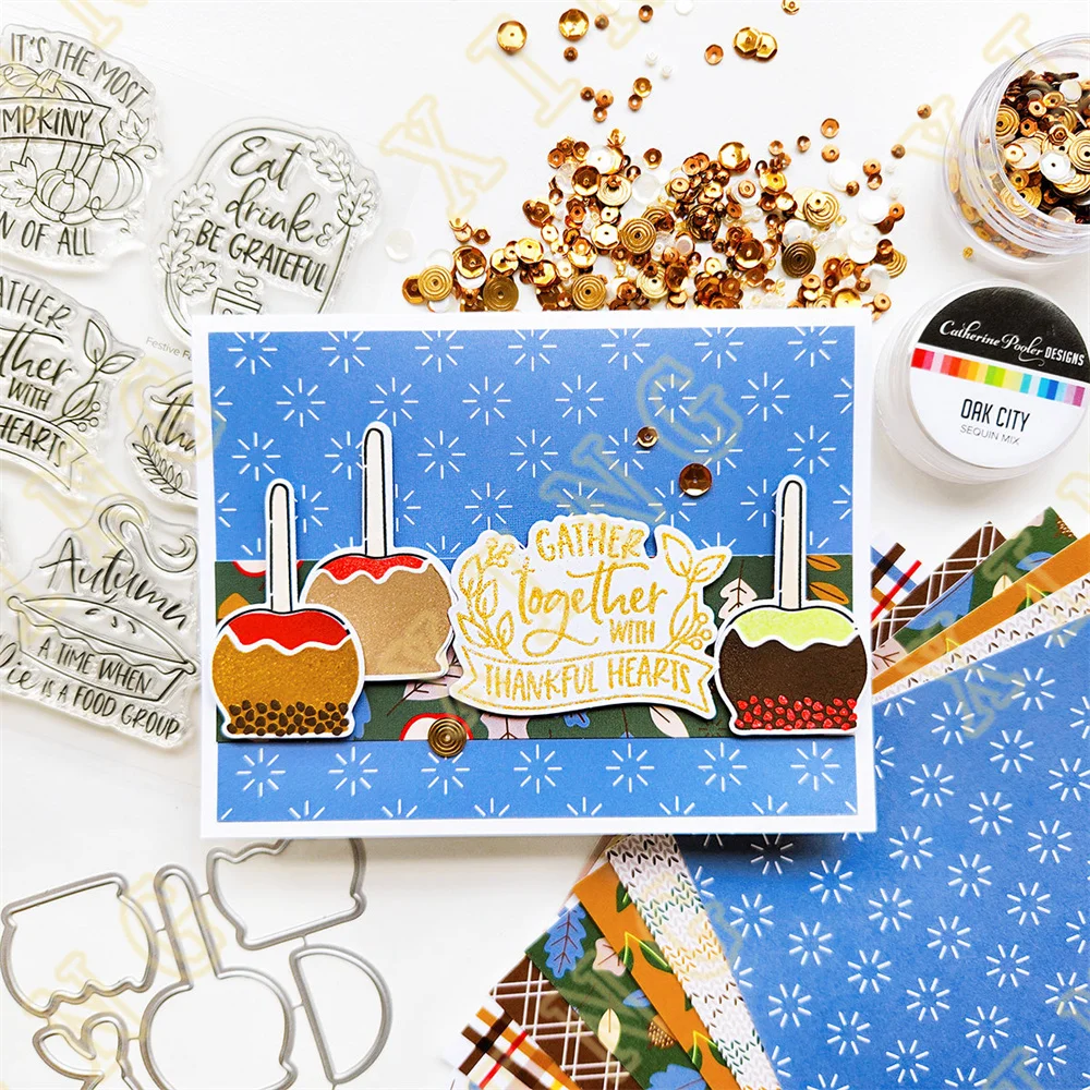 Набор штампов для Хэллоуина штампы резки металла силиконовые скрапбукинга