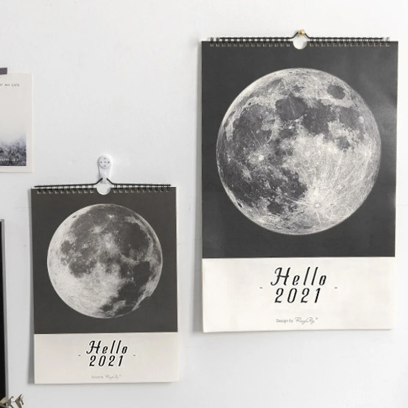 

2021 Calendar for Kitchen Fridge Unlined Blocks Monthly Wall Calendar