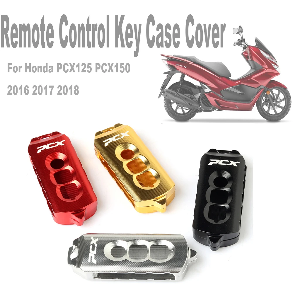 

Motorcycle Key Fob Case Remote Control Key KeyChain Cover Protection for Honda PCX 125 150 PCX150 PCX125 2016 2017 2018 Parts