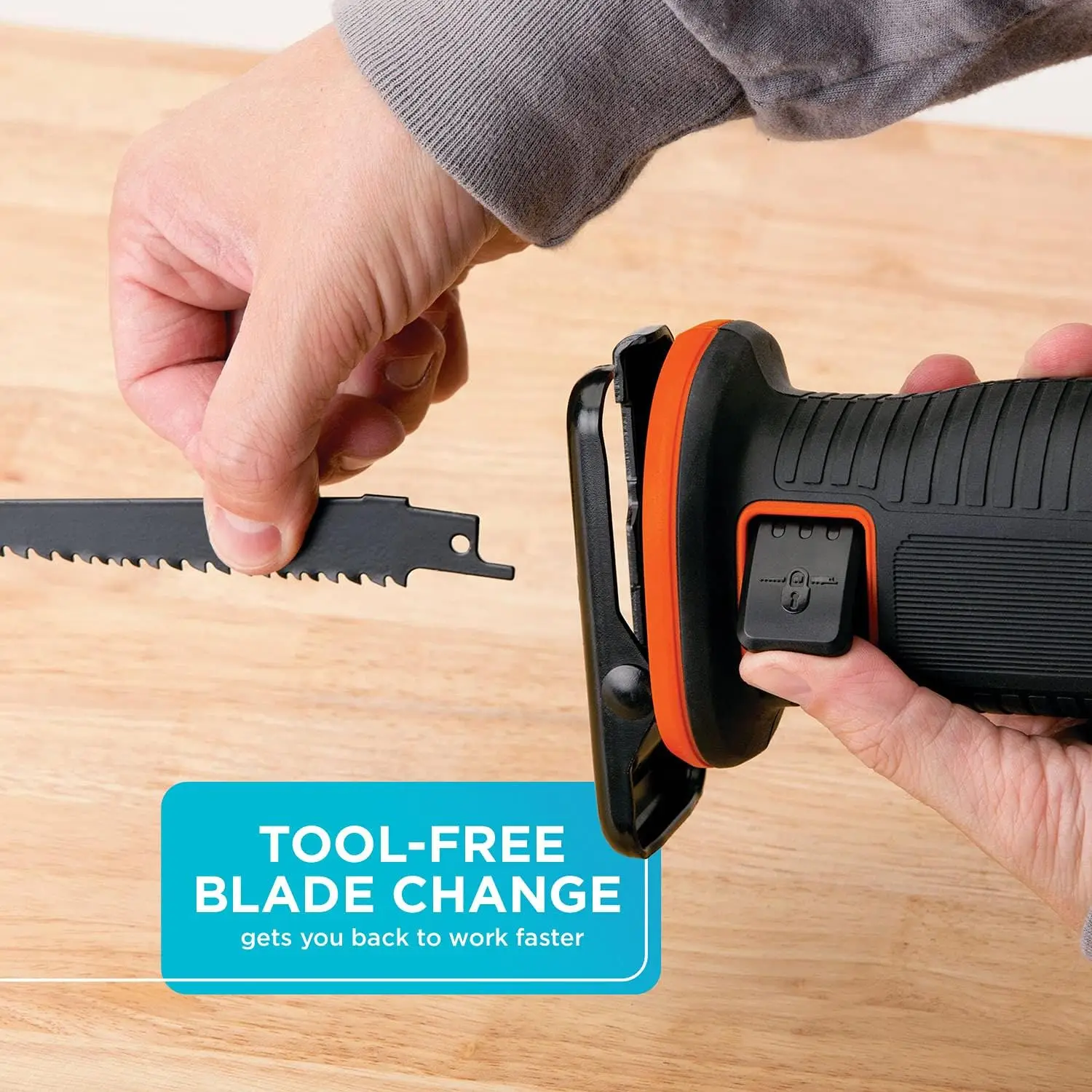 Комплект беспроводной сабельной пилы BLACK + DECKER 20V MAX * (BDCR20C)
