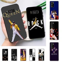 freddie mercury queen phone case for samsung galaxy note10pro note20ultra note20 note10lite m30s capa