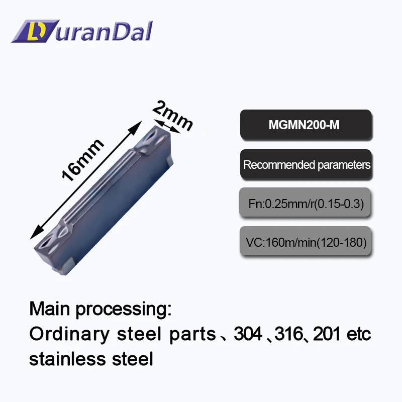 

High Quality Grooving Inserts MGMN200-M LP1010 Turning Tools For CNC Lathe Machining Durable Carbide Inserts