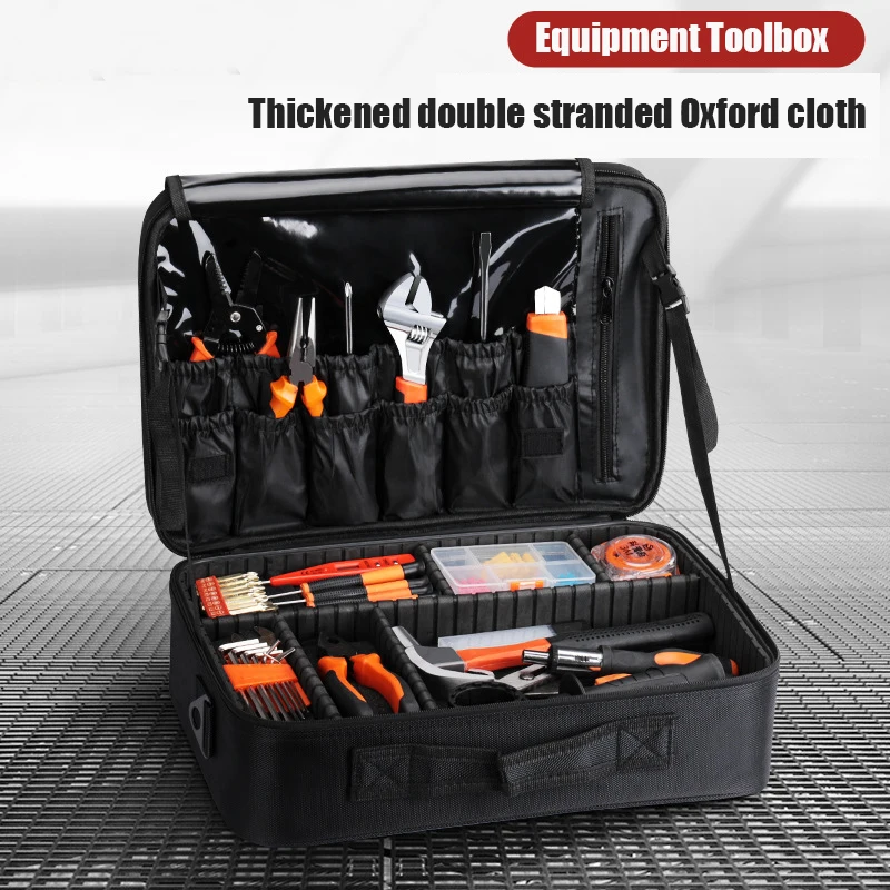 

Capacity Portable Empty Parts Organizer Cloth Suitcase Bag Box 1680 Oxford Large Tools Resistance Multifunctional Wear Toolbox