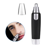 affordable mini portable electric nose hair trimmer men girls eyebrow nose shaver