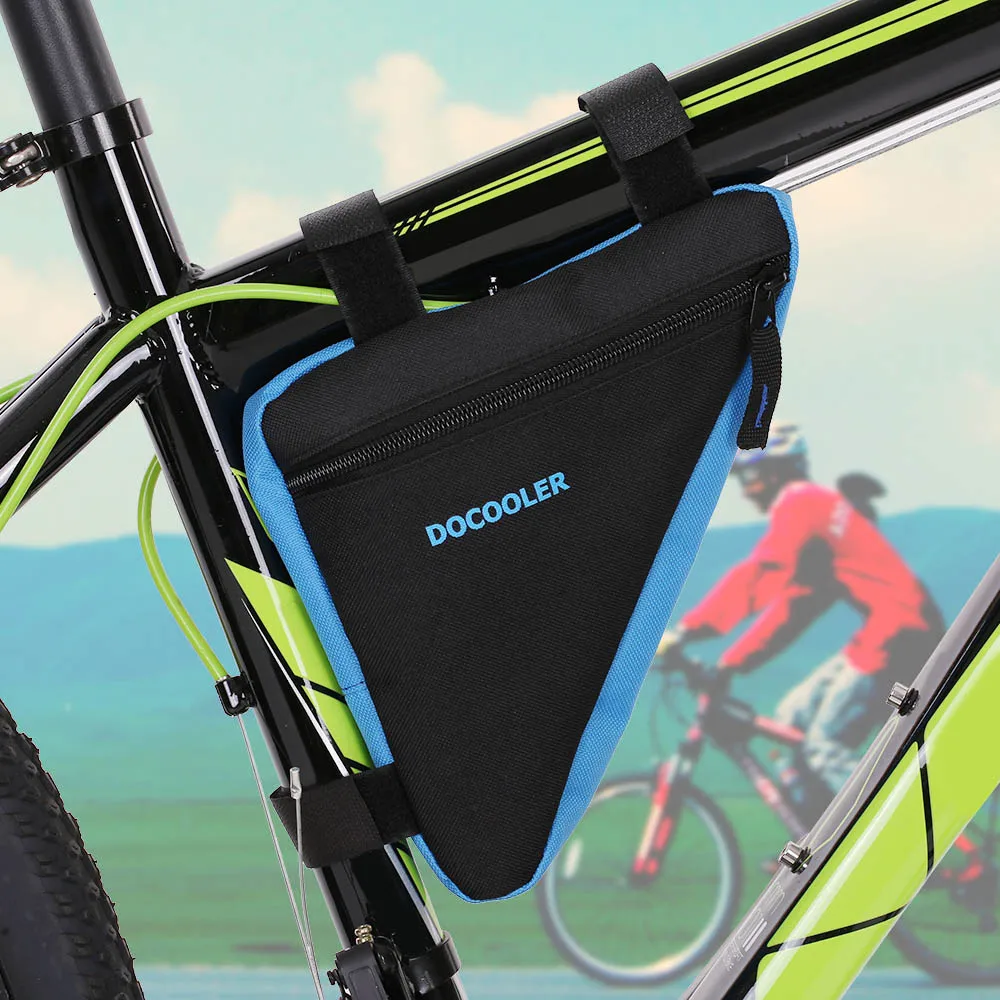 Docooler Водонепроницаемая Треугольная Велосипедная Седельная Сумка Передний Слинг